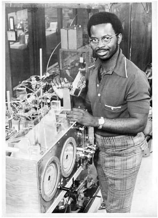 Ronald McNair as a PhD student at MIT, 1970s