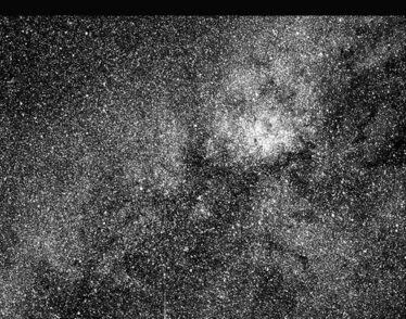 Test image from TESS shows over 200,000 stars in swath of southern sky.