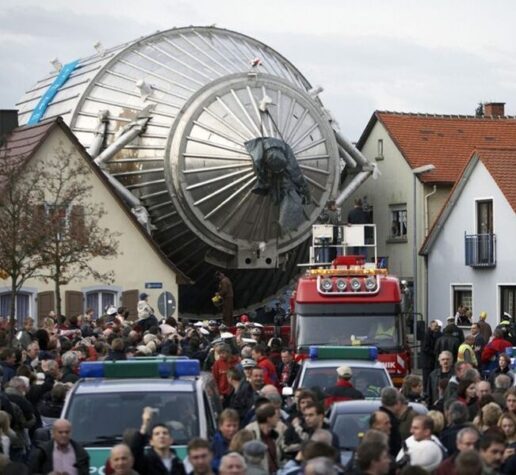 The Karlsruhe Tritium Neutrino Experiment, or KATRIN, is a massive detector based in the town of Karlsruhe, Germany.