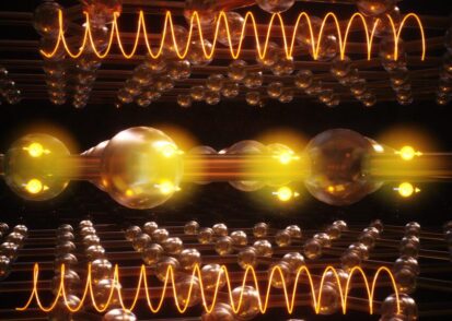 magic-angle twisted trilayer graphene
