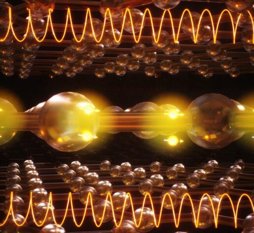 magic-angle twisted trilayer graphene