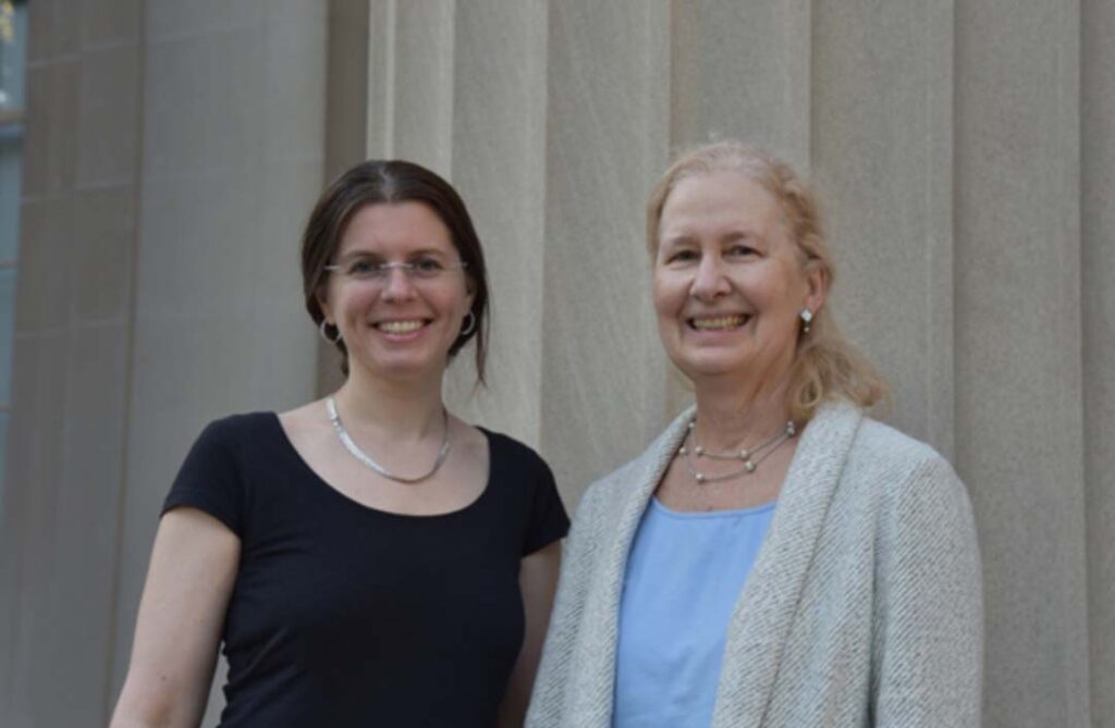 Photo of Professors Anna Frebel and Angeliki Diane Rigos