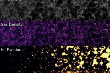 computer model simulation of early universe