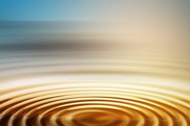 Concentric waves illustration