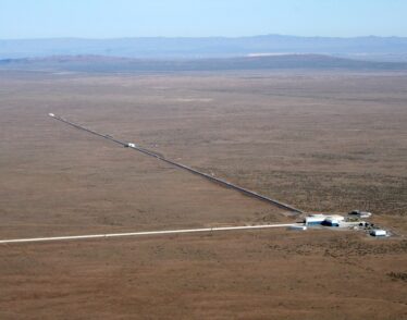 Aerial photo of LIGO facility
