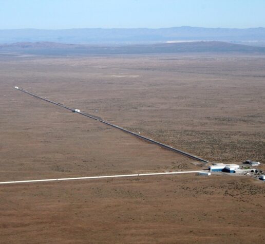 Aerial photo of LIGO facility
