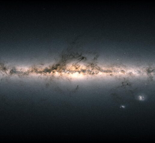 animation of the Milky Way Galaxy