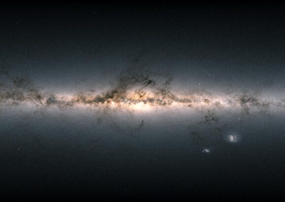 animation of the Milky Way Galaxy