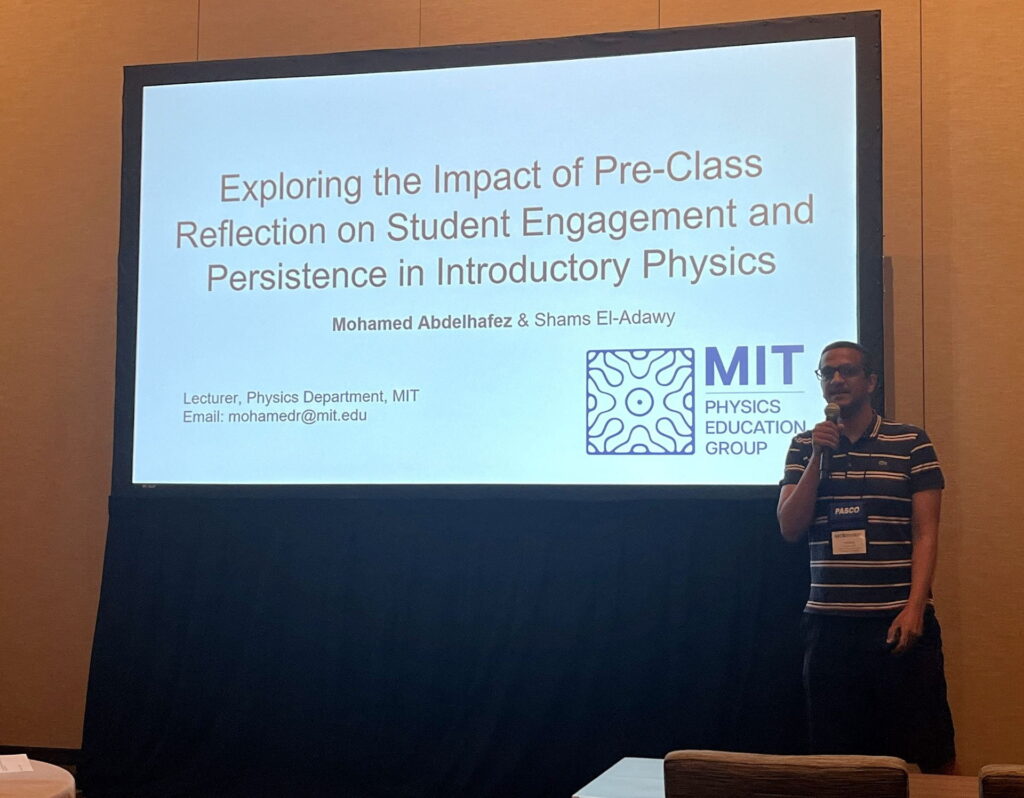 Physics Education Group at AAPT Summer Meeting 2024 » MIT Physics