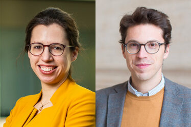 headshots of Netta Engelhardt and Nuno Loureiro