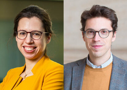 headshots of Netta Engelhardt and Nuno Loureiro