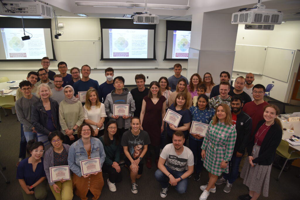 2024 LEAPS cohort poses with certificates