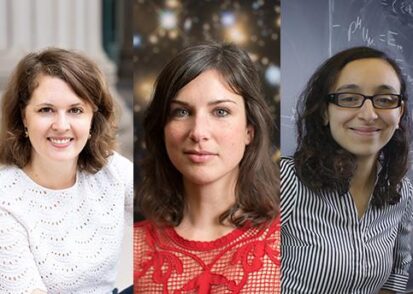 Three female faculty member's headshots
