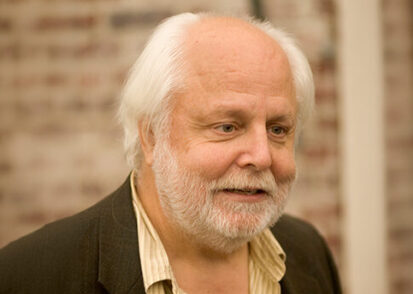 Neil Pappalardo smiling at the 2005 Physics Fall Reception.