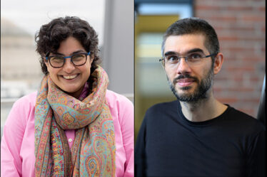 image of Nergis Mavalvala and Salvatore Vitale