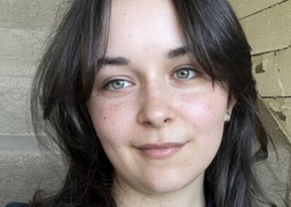 selfie of physics senior Charlotte Myers