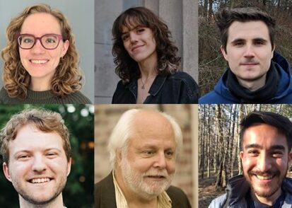 Image displays headshots in two rows (3x3) of people involved in 2026 Pappalardo Symposium in Physics.
